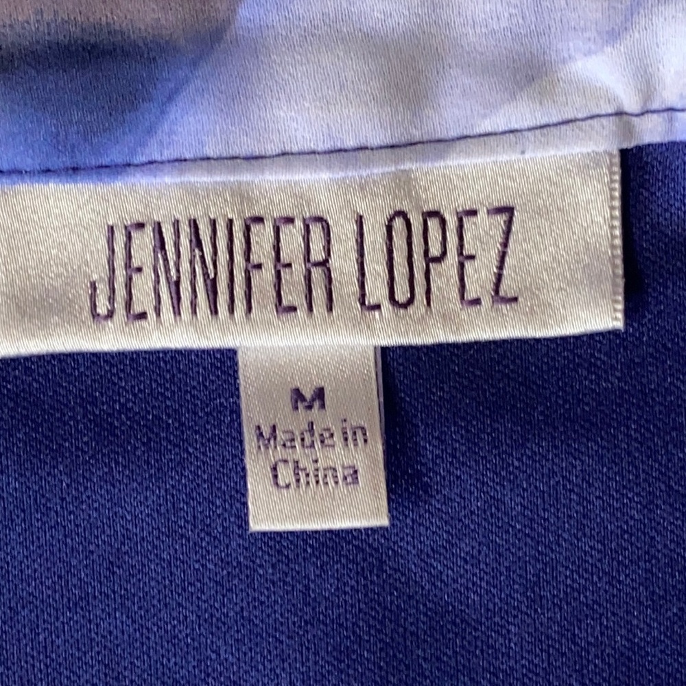 Jennifer Lopez butterfly blouse, size M - Picture 11 of 13